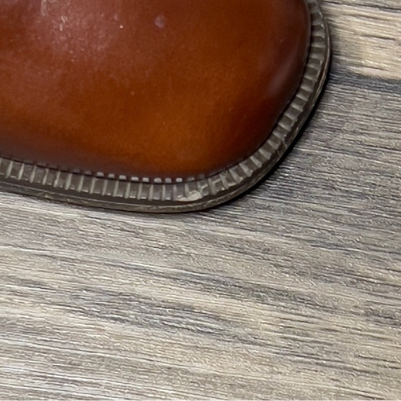 GRAN EMYCO Men's 9.5 M Buckle Loafers Dress Shoes Burgundy Leather (F19) - Picture 11 of 12